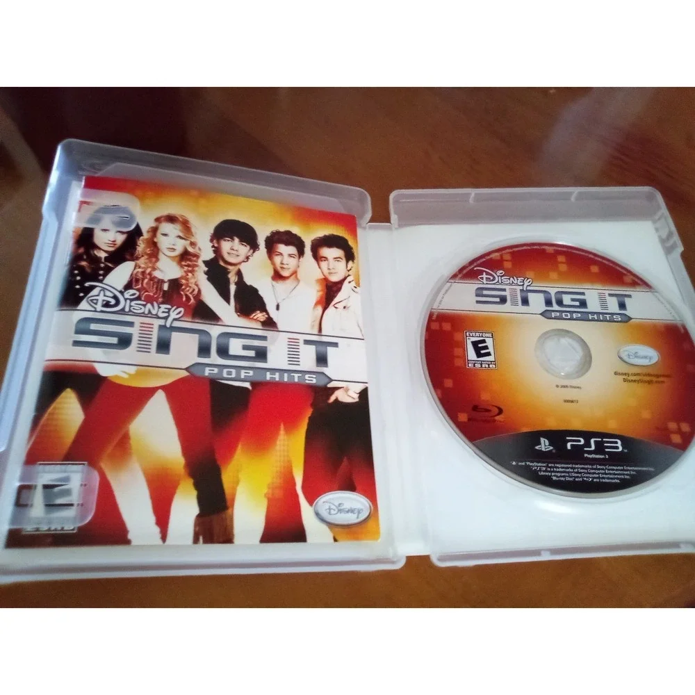 Disney Sing It: Pop Hits for PS3 Console!
